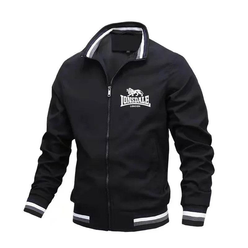 LONSDALE Men's Windbreaker Bomber Jacket - Stylish & Durable Design - Buy Center UK