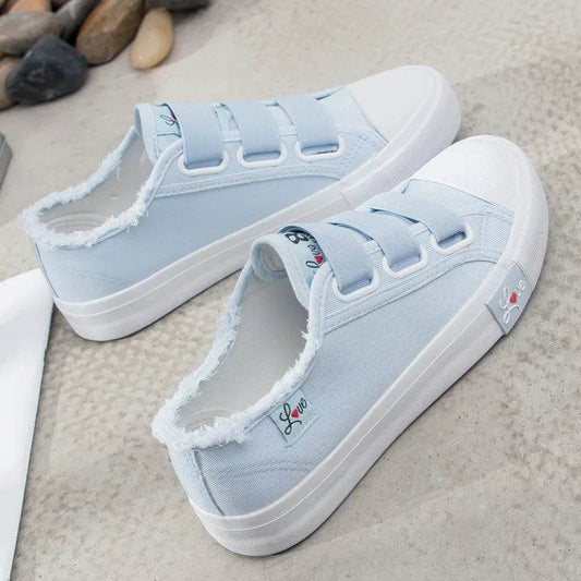 Buy Center Casual Women Sneakers – Breathable Canvas, Stylish Footwear - Buy Center UK