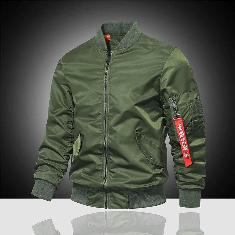 Buy Center Men's MA1 Pilot Jacket - Versatile Baseball Suit for All Seasons - Buy Center UK