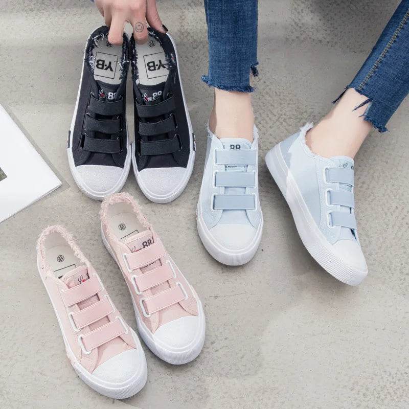 Buy Center Casual Women Sneakers – Breathable Canvas, Stylish Footwear - Buy Center UK