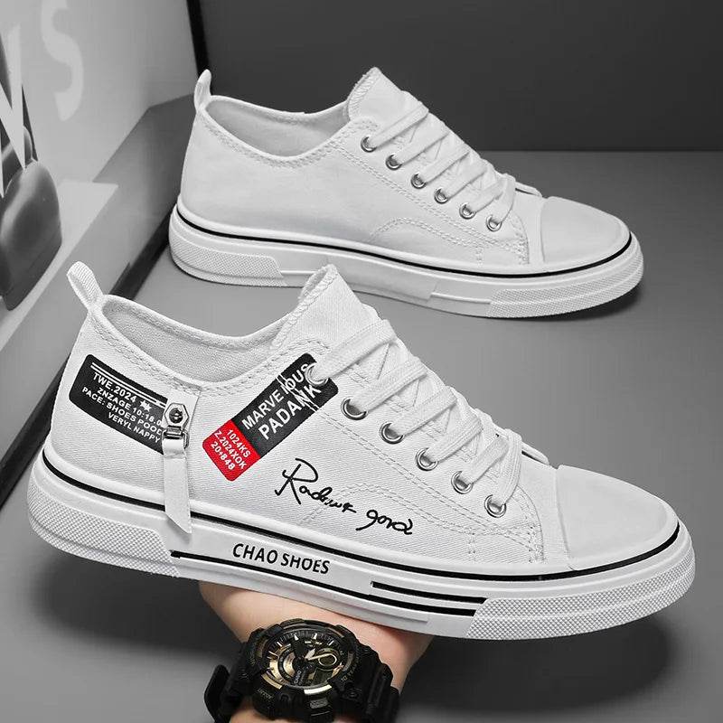 Buy Center Men's Casual Canvas Sneakers - Breathable & Lightweight - Buy Center UK