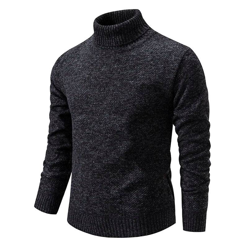 Buy Center Men's Slim Wool Turtleneck - Autumn & Winter Essential - Buy Center UK