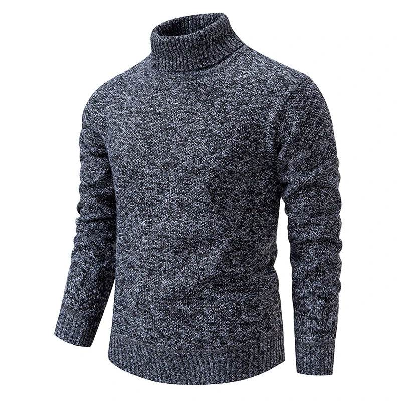 Buy Center Men's Slim Wool Turtleneck - Autumn & Winter Essential - Buy Center UK
