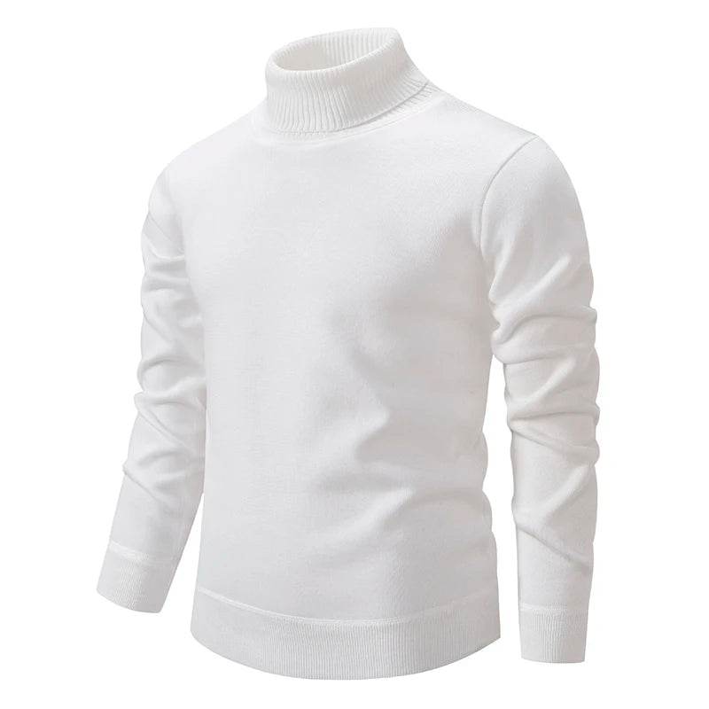 Buy Center Thick Men's Turtleneck Sweater - Cozy Slim Pullover - Buy Center UK
