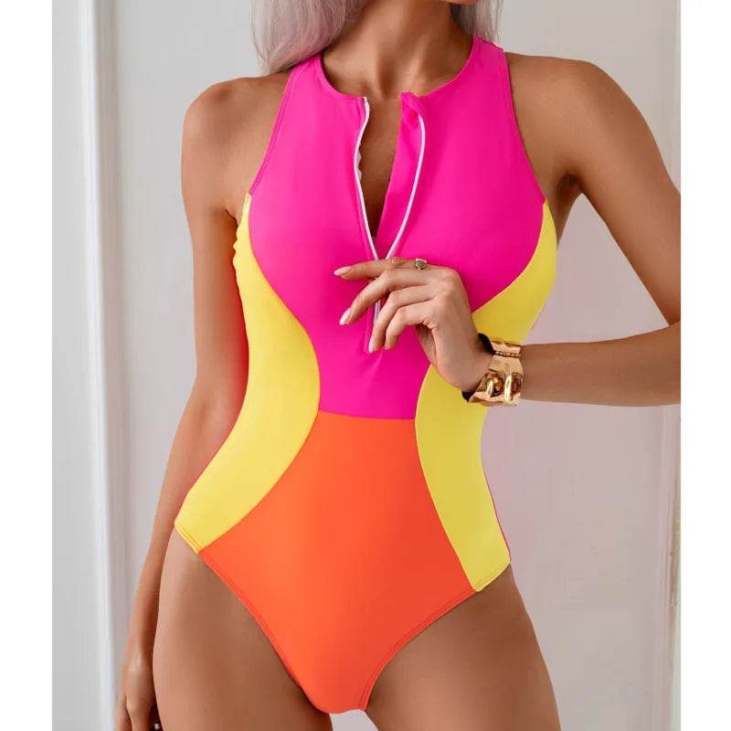 2025 Sexy One Piece Swimsuit - Women’s Beachwear for Surfing & Swimming - Buy Center UK