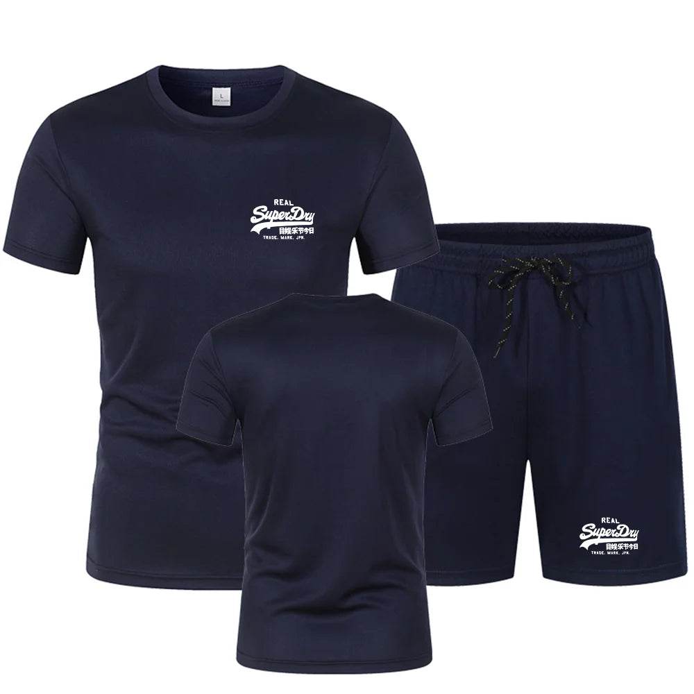Buy Center Summer Men's Fitness Mesh Suit - Fast Drying & Breathable - Buy Center UK