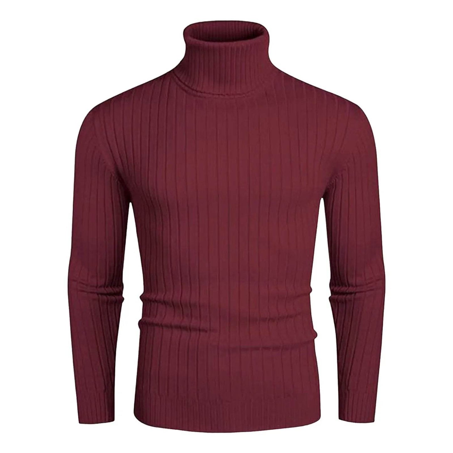 Buy Center Men's Winter Turtleneck Sweater - Warm & Stylish Knit - Buy Center UK