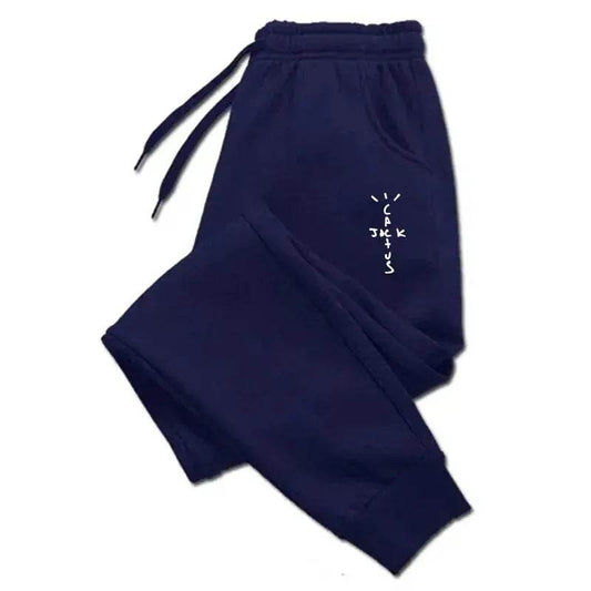Buy Center Letter Printed Jogger Pants - Comfortable & Stylish Fitness Wear - Buy Center UK