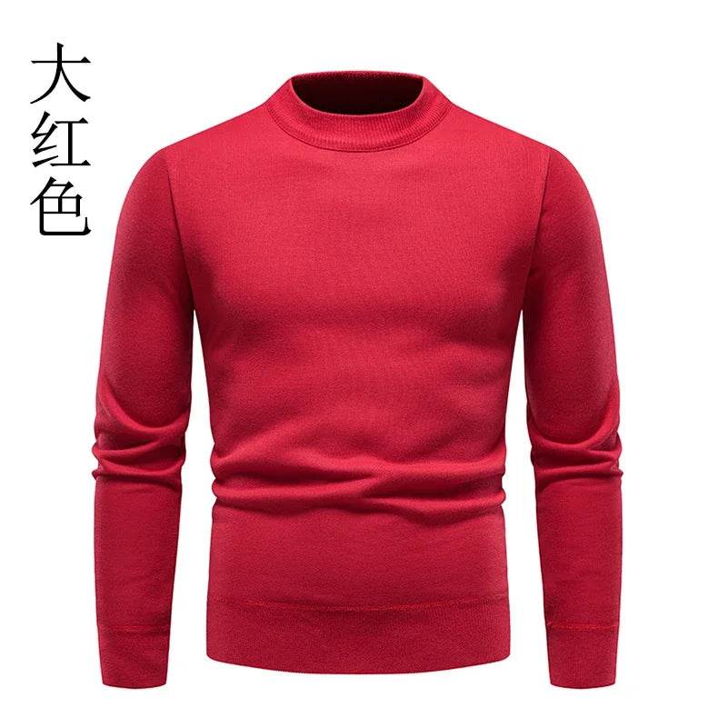 Buy Center Men's Winter Turtleneck Sweater - Casual & Versatile Fit M-4XL - Buy Center UK