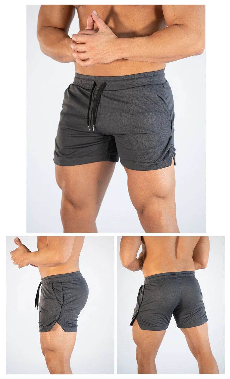 Buy Center Men's Fitness Shorts - Lightweight Gym Wear for Summer - Buy Center UK