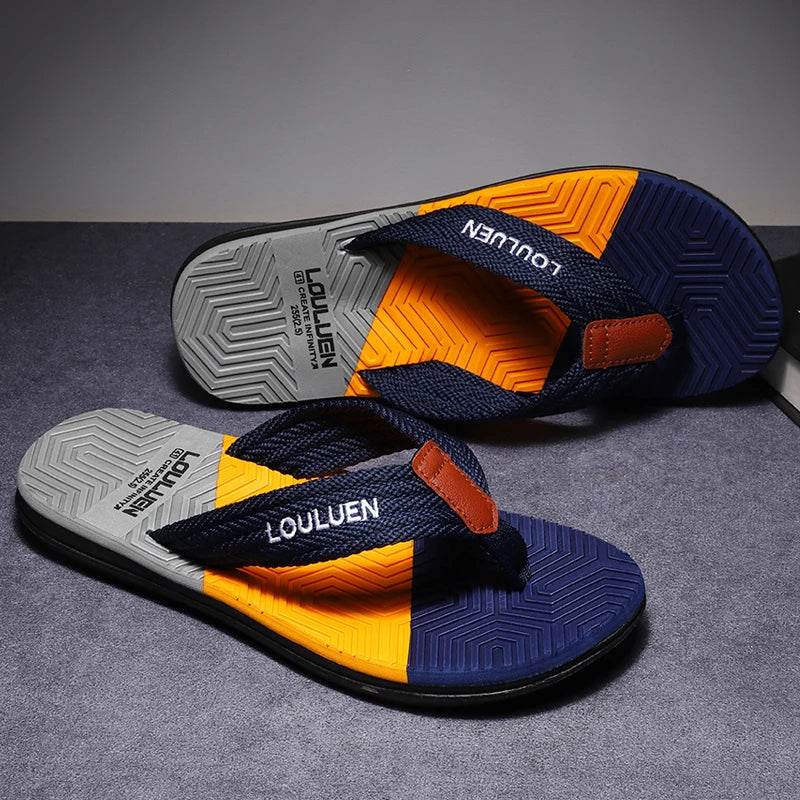 Buy Center Men’s Flip Flops - Breathable Casual Summer Slippers - Buy Center UK