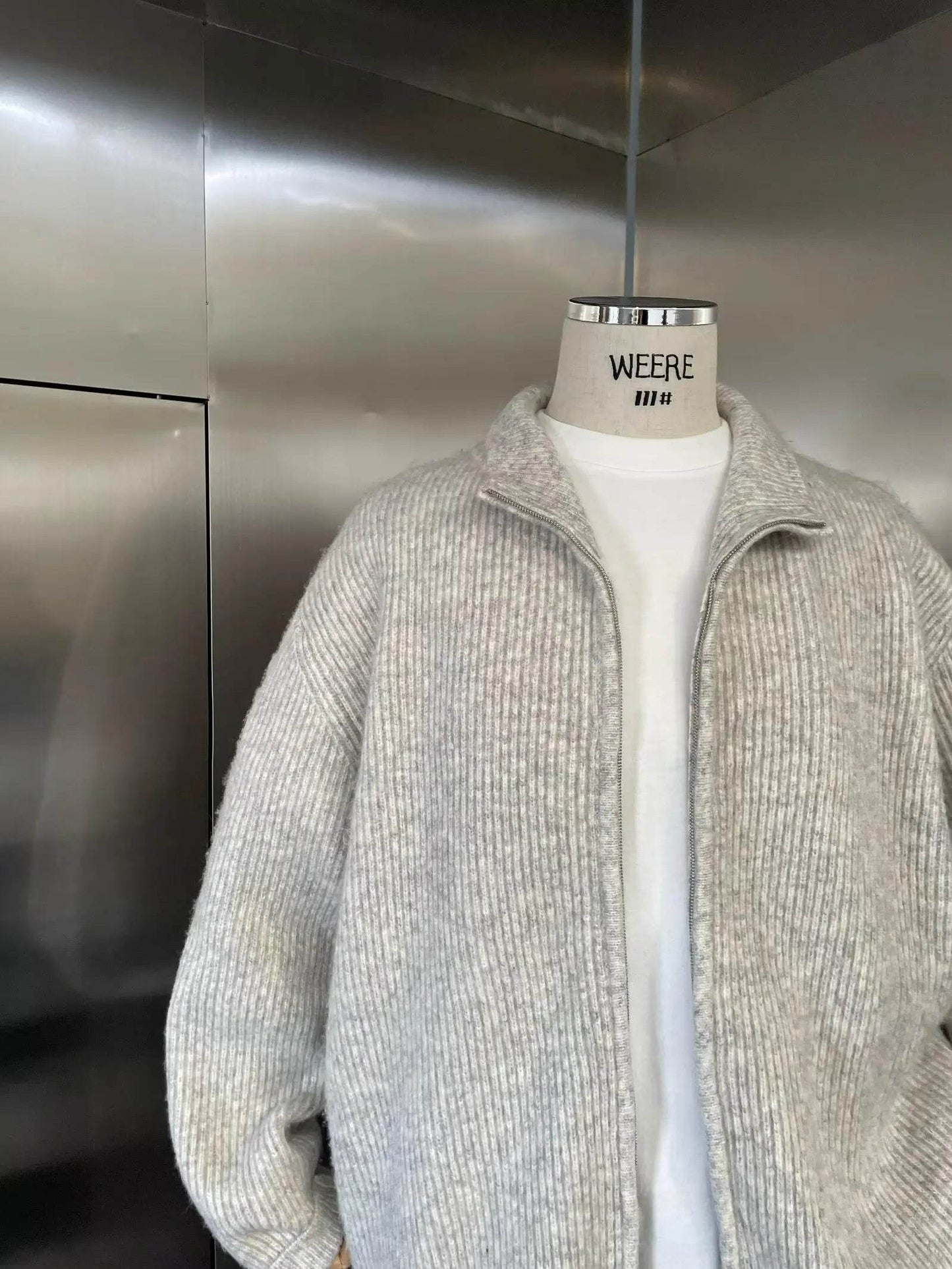 Buy Center Men's Autumn Cardigan - Trendy Korean Knitwear Sweater - Buy Center UK