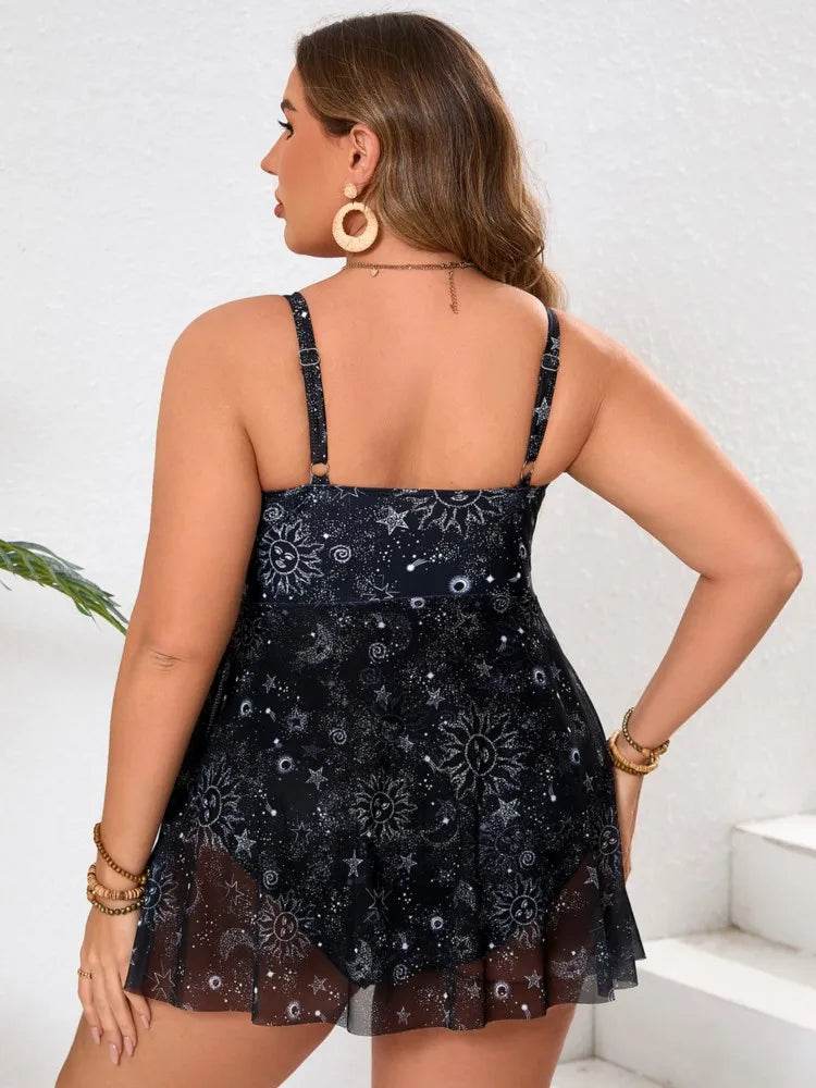 Buy Center Plus Size High Waist Bikini - Tummy Control Swimsuit 2025 - Buy Center UK