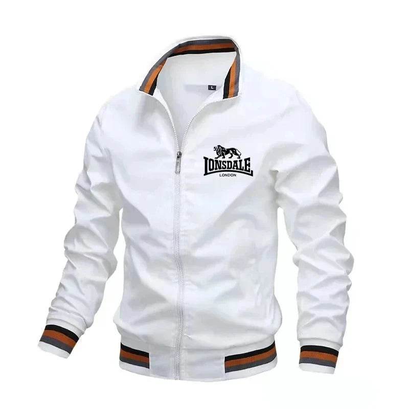 Buy Center Men's Bomber Jacket - Windproof Casual Street Style - Buy Center UK