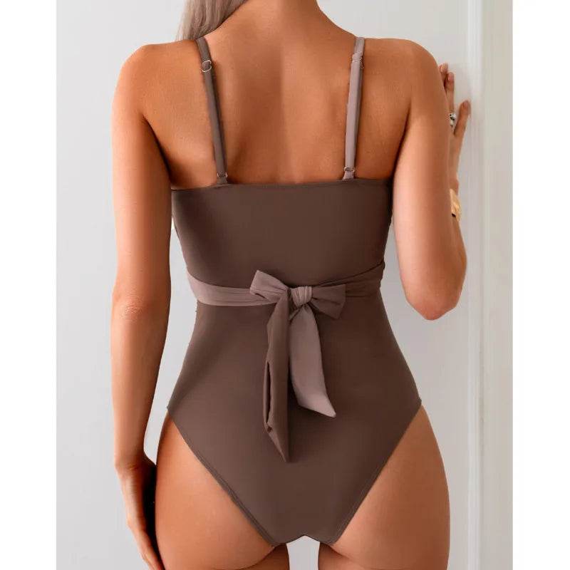 New Sexy One Piece Plus Size Swimsuit - Flattering & Comfortable Fit - Buy Center UK