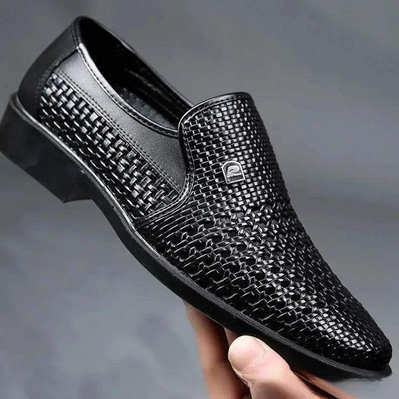 Buy Center Casual Men's Sandals - Breathable Hollow Out Leather - Buy Center UK