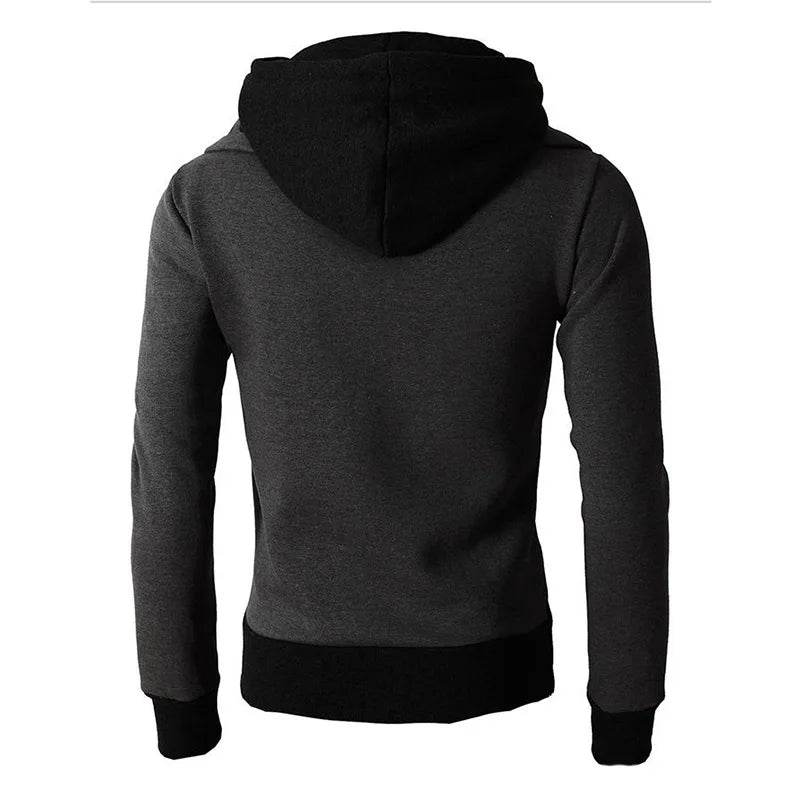 Buy Center 2024 Men’s Long Sleeve Zipper Hoodie - Slim Fit Style - Buy Center UK