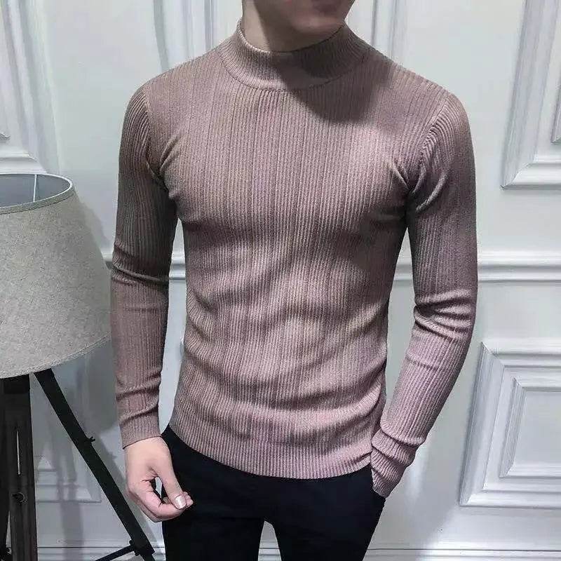 Buy Center Casual Vintage Wool Turtleneck Sweater - Oversize Fit 2024 - Buy Center UK
