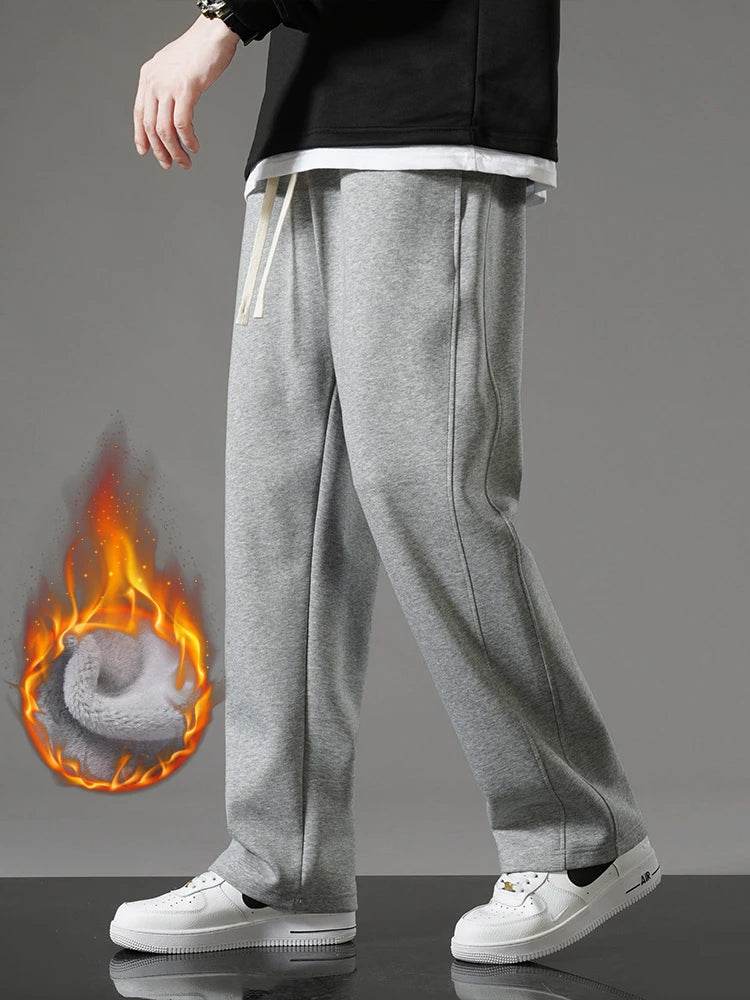 Buy Center 2023 Men's Fleece-Lined Sweatpants - Thick & Warm - Buy Center UK