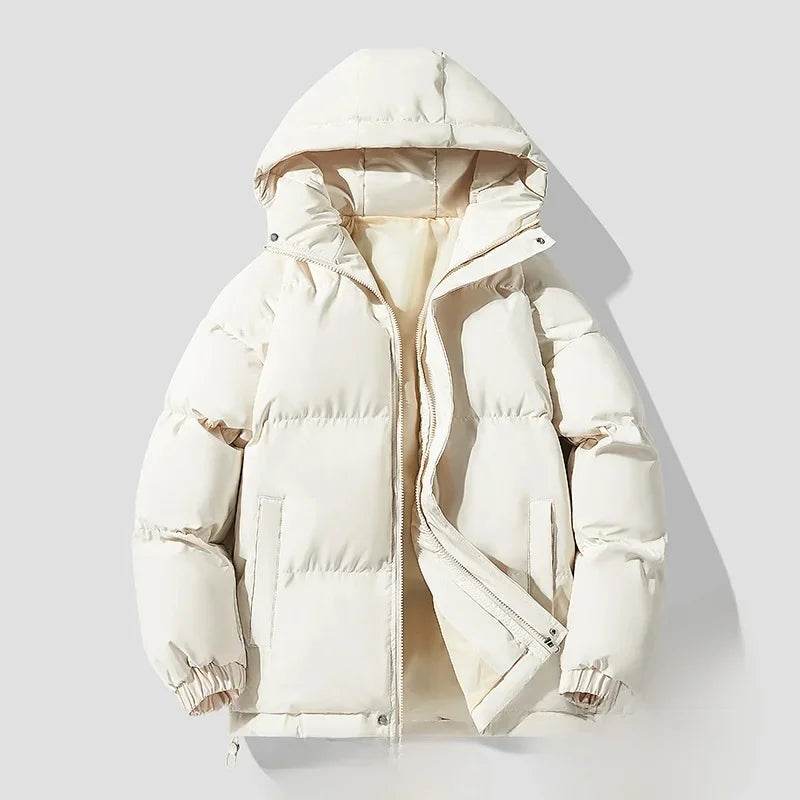 Buy Center Autumn/Winter Puffer Jacket - Thickened Hooded Coat - Buy Center UK