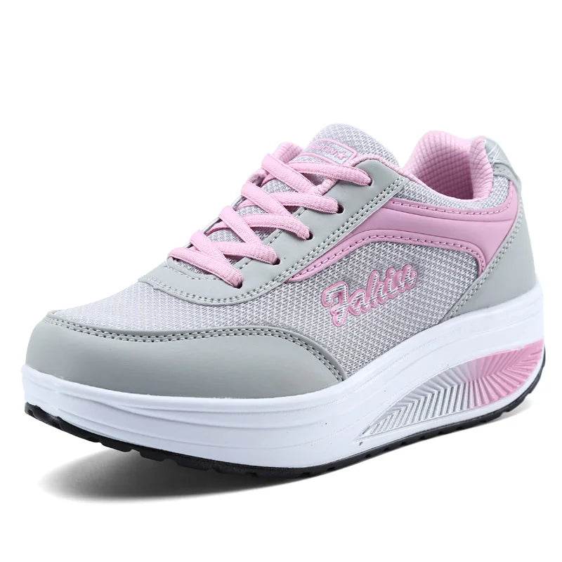 Buy Center Women's Sneakers - Stylish Vulcanized Flats for Everyday Comfort - Buy Center UK