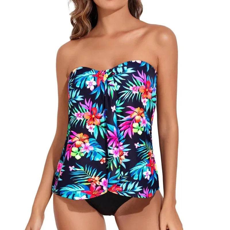 2025 Ladies Two-Piece Bikini Set - Large Triangle Swimwear - Buy Center UK