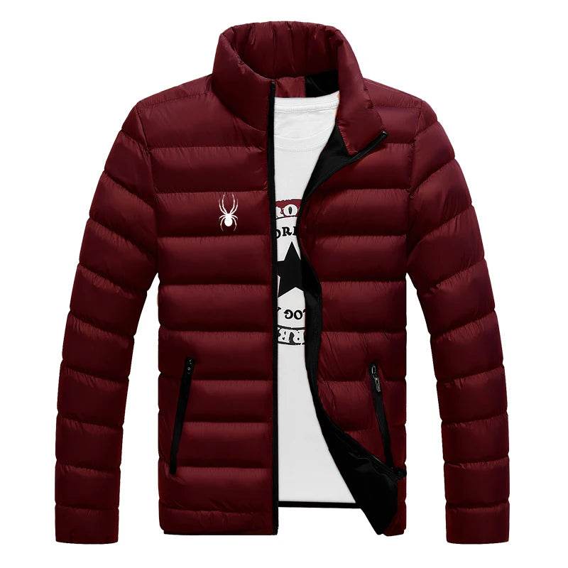 Buy Center Spider Jacket for Men - Slim Fit, Warm Winter Coat - Buy Center UK