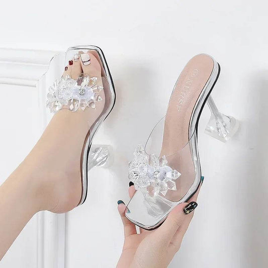 Buy Center Fashion Women Pumps - High Heels Crystal Summer Shoes - Buy Center UK