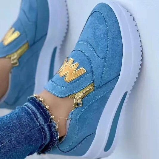 Buy Center 2024 Women Flats - Elegant Lightweight Platform Sneakers - Buy Center UK