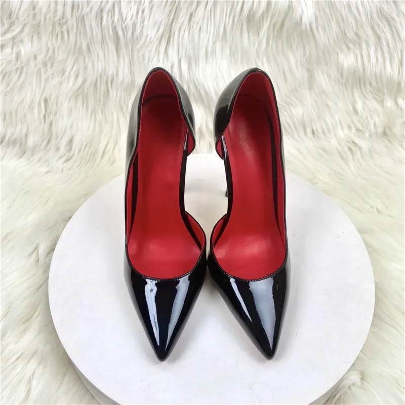 Buy Center Black Pointed High Heels for Women - Sexy 12cm Pumps - Buy Center UK
