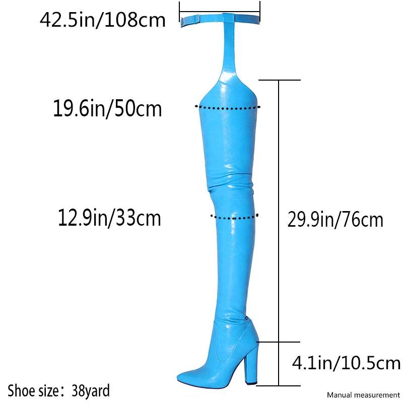 Buy Center Thigh High Heels Boots - Sexy Over-the-Knee Design - Buy Center UK