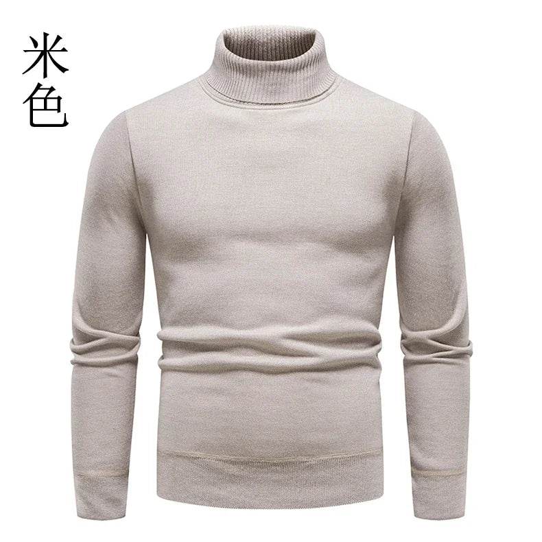 Buy Center Men's Winter Turtleneck Sweater - Casual & Versatile Fit M-4XL - Buy Center UK