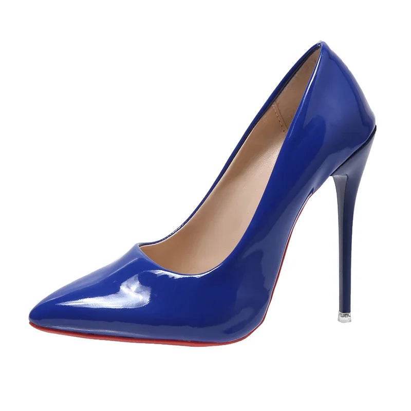 Buy Center Super High Ethnic Pumps - Pointed Toe, Thin Heels, Slip-On - Buy Center UK