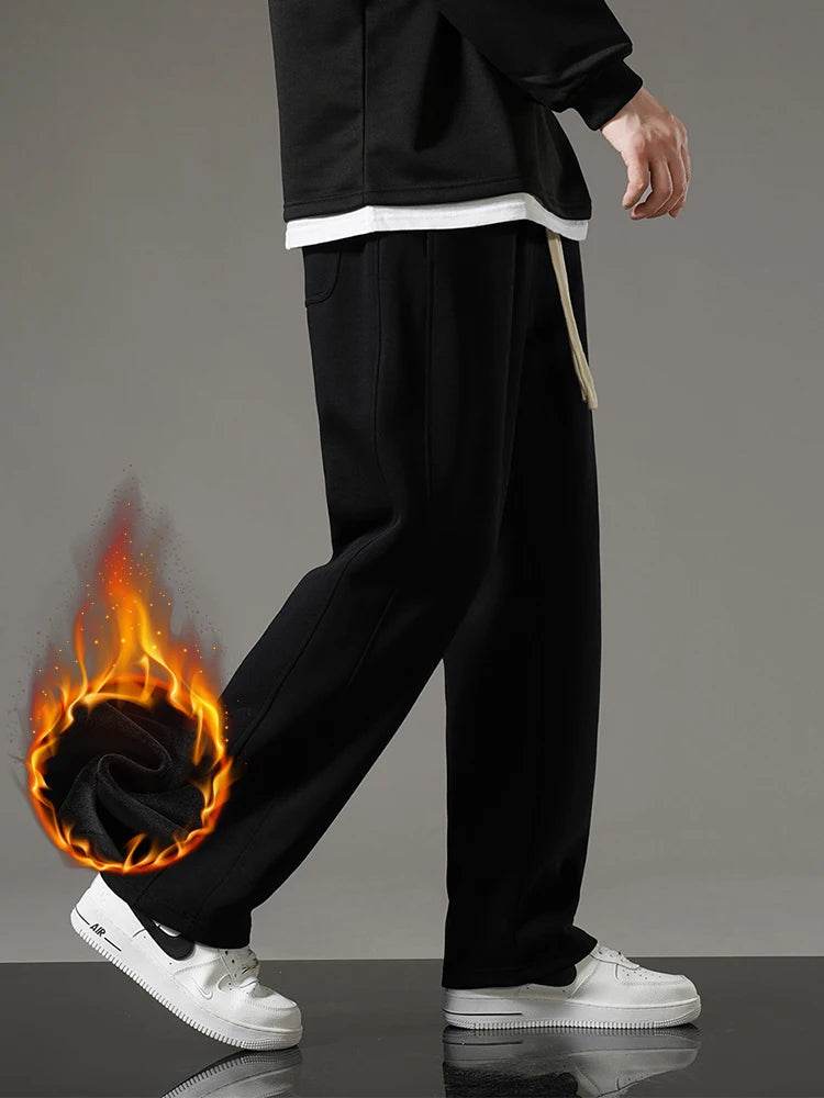 Buy Center 2023 Men's Fleece-Lined Sweatpants - Thick & Warm - Buy Center UK