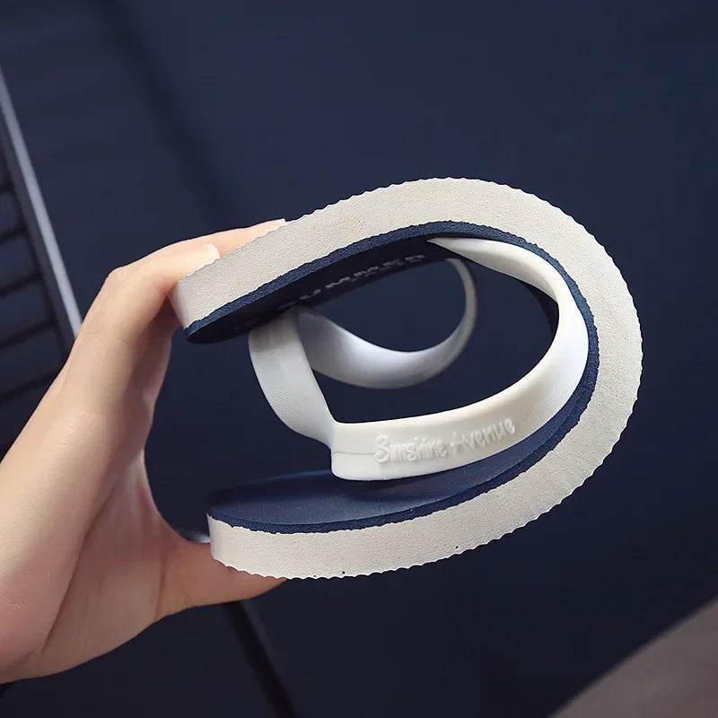 Stylish Men's Summer Beach Sandals - Anti-Slip Casual Flip Flops - Buy Center UK