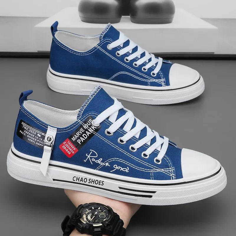 Buy Center Men's Casual Canvas Sneakers - Breathable & Lightweight - Buy Center UK