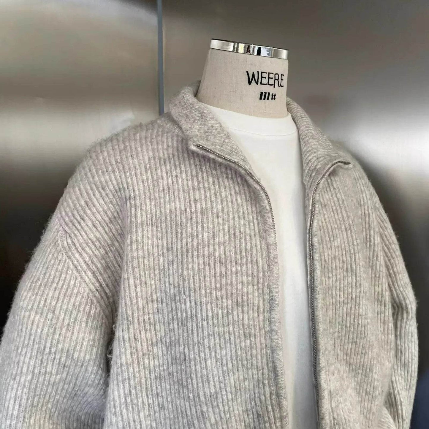 Buy Center Men's Autumn Cardigan - Trendy Korean Knitwear Sweater - Buy Center UK