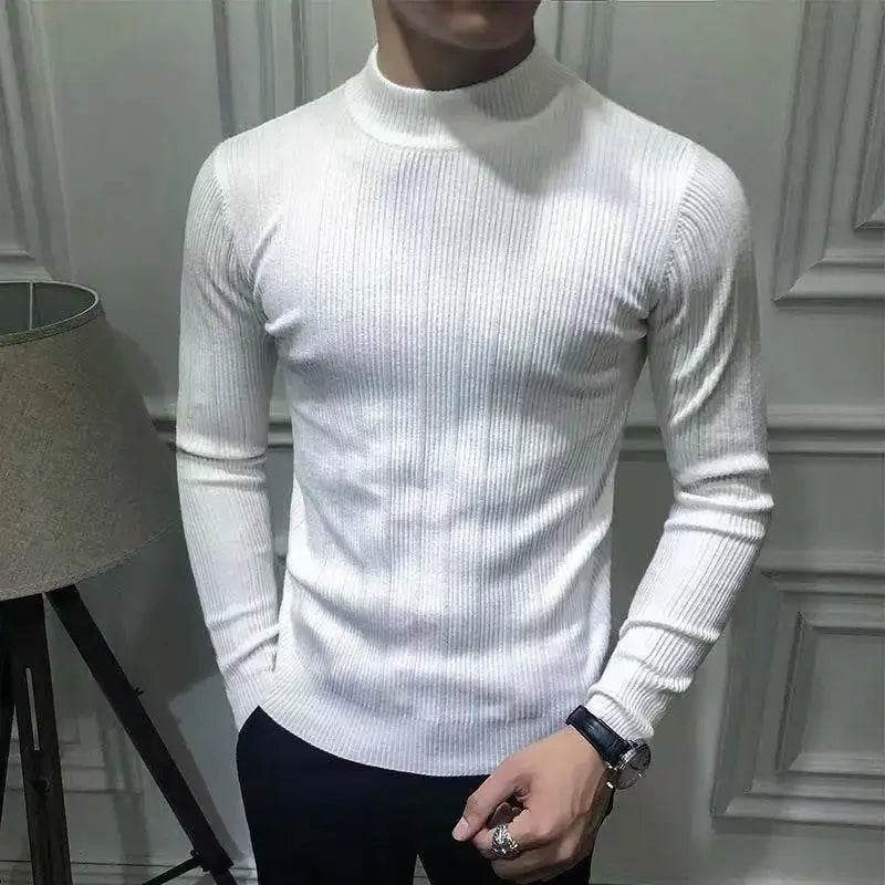 Buy Center Casual Vintage Wool Turtleneck Sweater - Oversize Fit 2024 - Buy Center UK