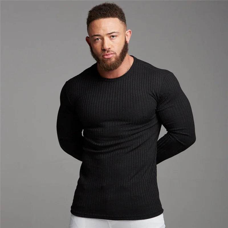 Buy Center Men's Turtleneck Sweater - Slim Fit, Casual Warmth - Buy Center UK