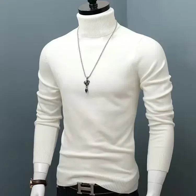 Buy Center Men’s Cashmere Half Turtleneck Sweater - Warm & Stylish - Buy Center UK