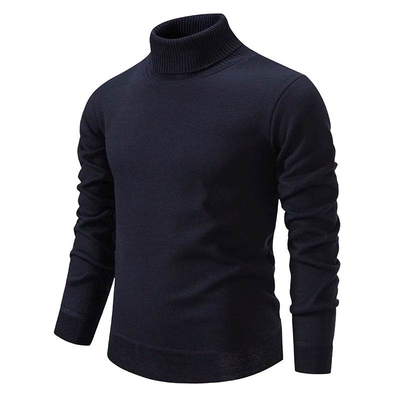 Buy Center Thick Men's Turtleneck Sweater - Cozy Slim Pullover - Buy Center UK