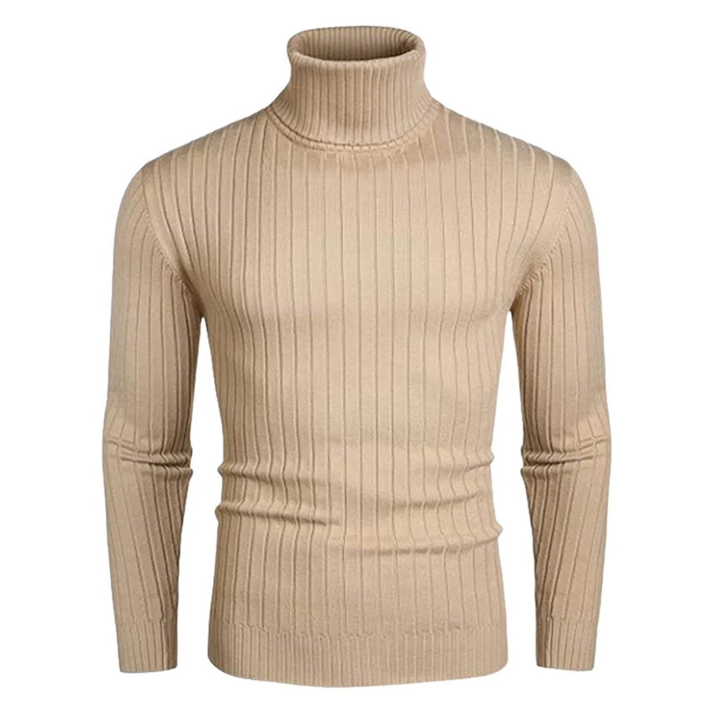 Buy Center Men's Winter Turtleneck Sweater - Warm & Stylish Knit - Buy Center UK
