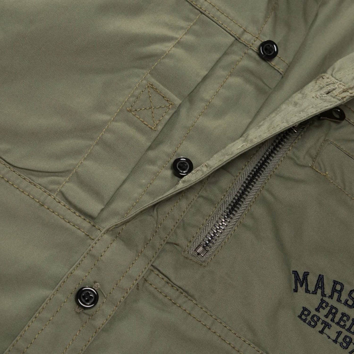Buy Center Men's 100% Cotton Multi-Pocket Safari Shirt - Long Sleeve - Buy Center UK