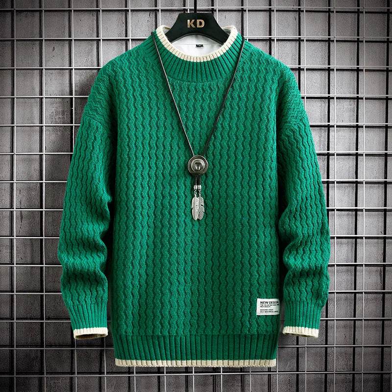 Buy Center 4XL-M Winter Men's Turtleneck Sweater - Warm & Casual - Buy Center UK