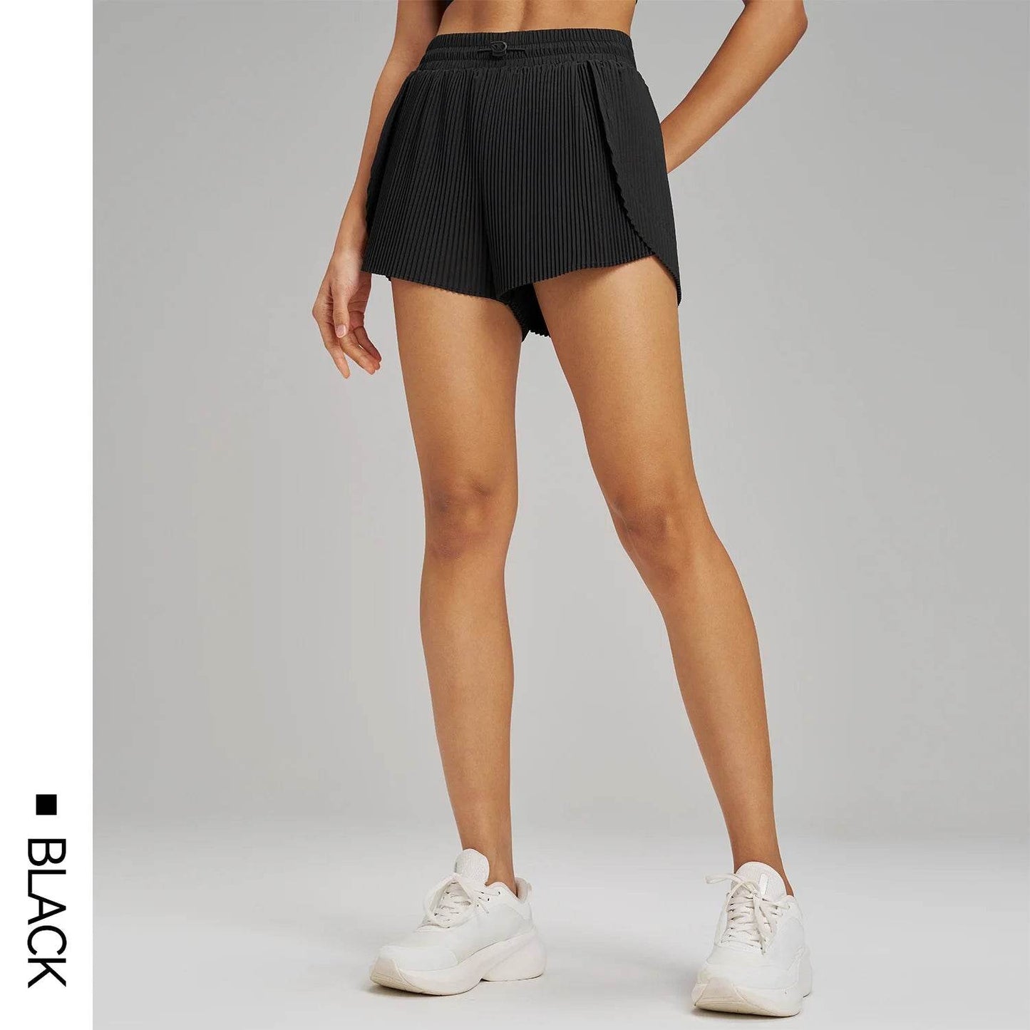 Buy Center Women's Yoga Shorts - Pleated Skirt, Quick Dry Design - Buy Center UK