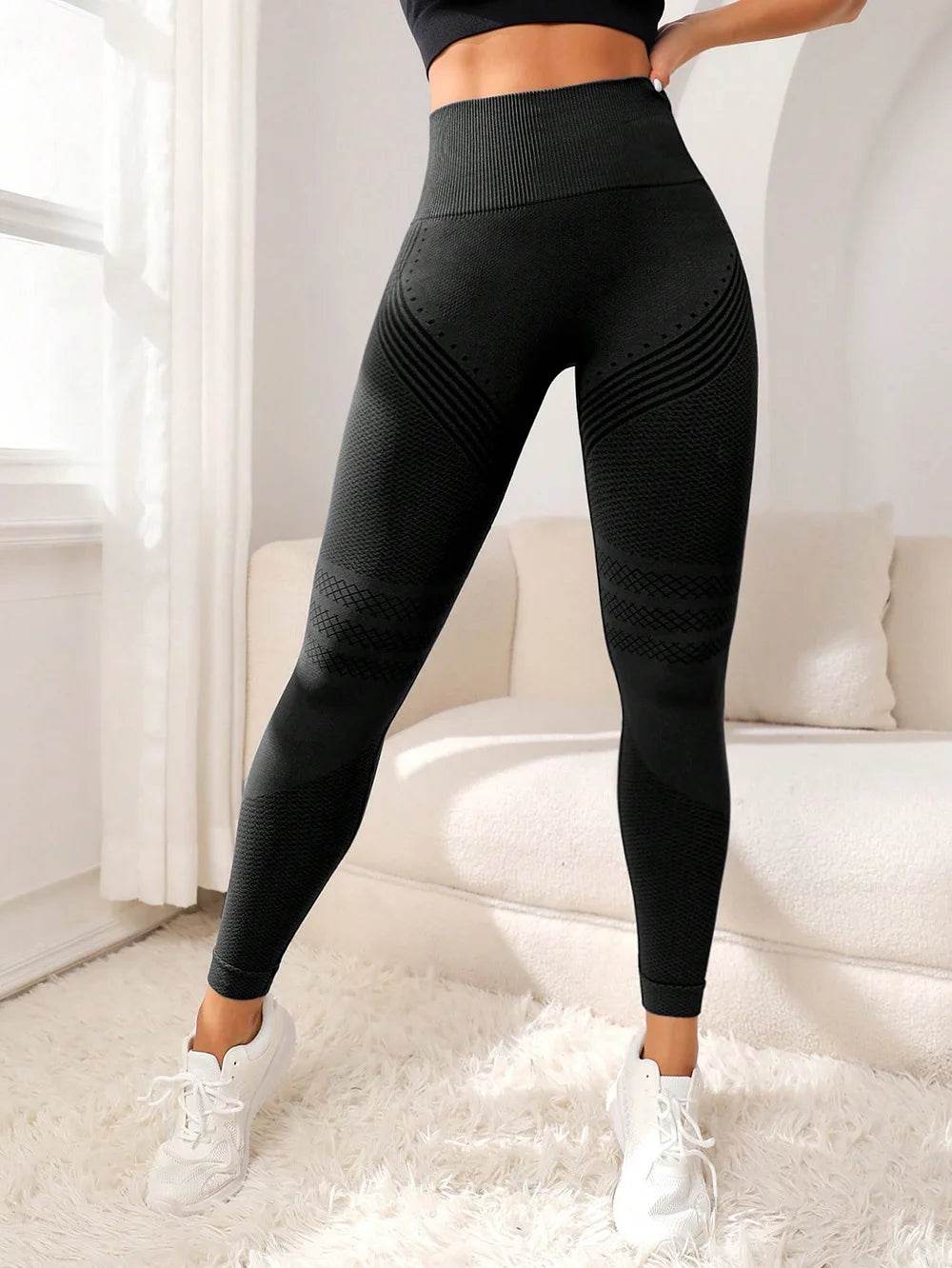 Buy Center Women's High Waisted Sports Tight Pants - Lifting & Sexy Lines - Buy Center UK