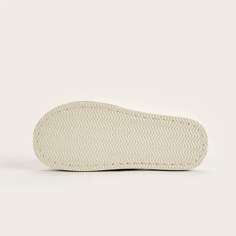 Buy Center Men’s Linen Slippers - Open-Toed, Comfortable for Home - Buy Center UK