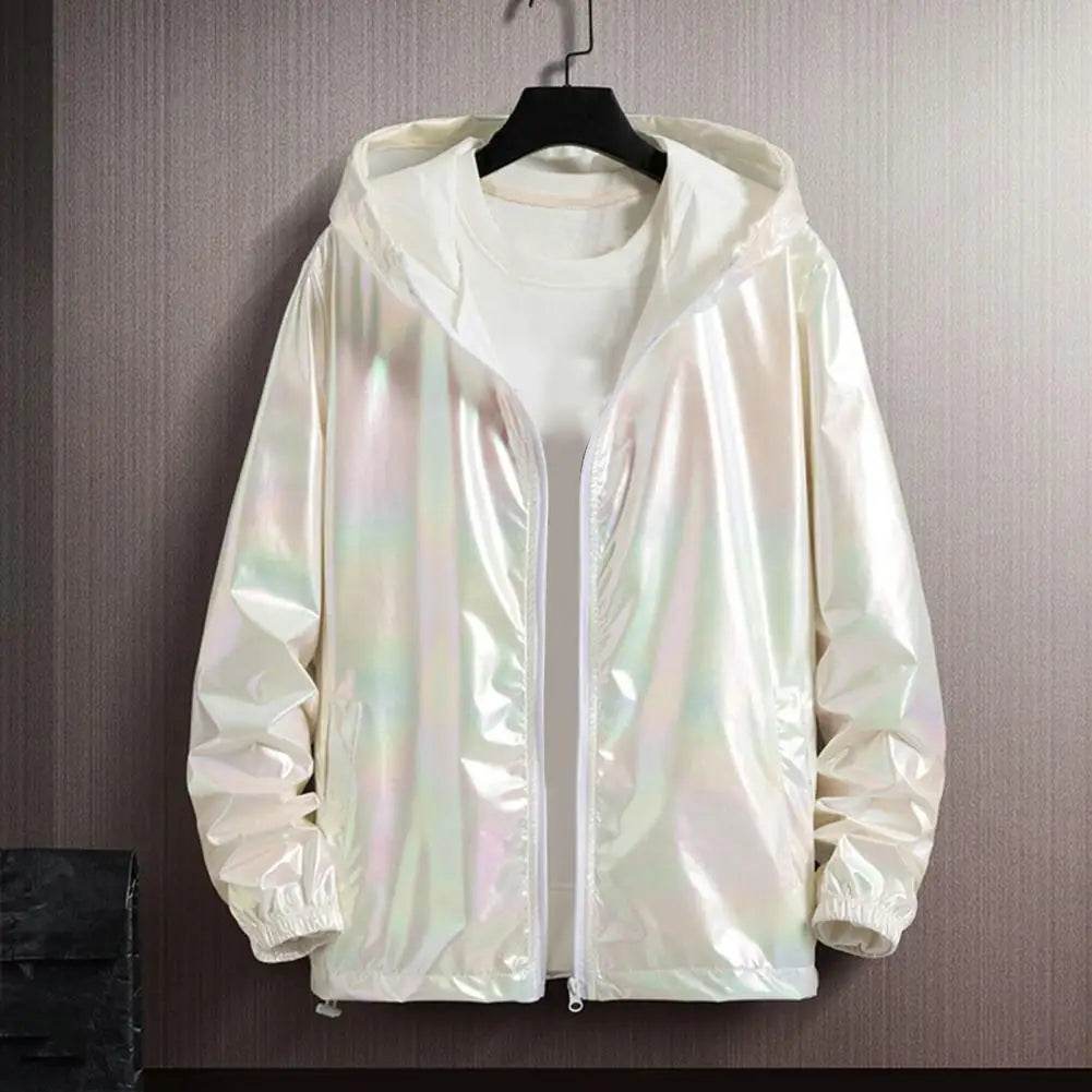 Buy Center Sunscreen Jacket - Trendy Hooded Windbreaker for Spring - Buy Center UK