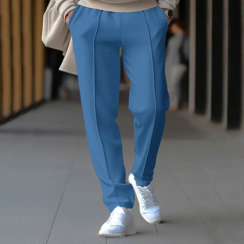 Buy Center Men's Casual Pants - Loose Waffle Joggers for All Occasions - Buy Center UK