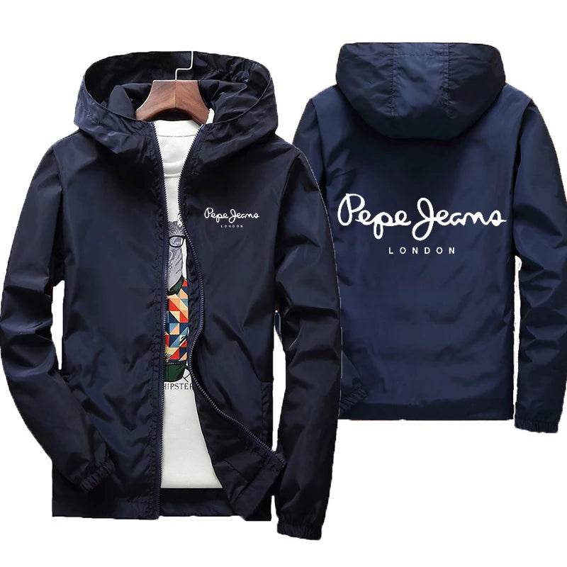 2025 Men's Waterproof Hiking Jacket - Stylish Hooded Windbreaker - Buy Center UK